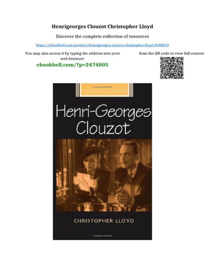 Henri-Georges Clouzot
